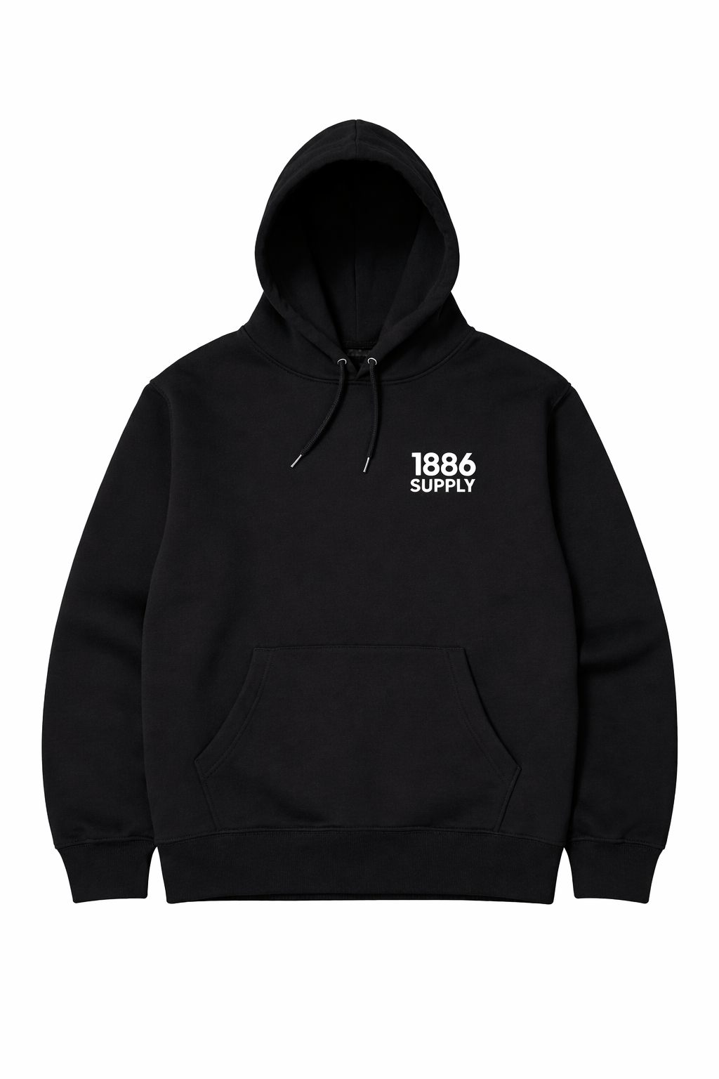 BUILT ON BELIEF HOODIE - BLACK