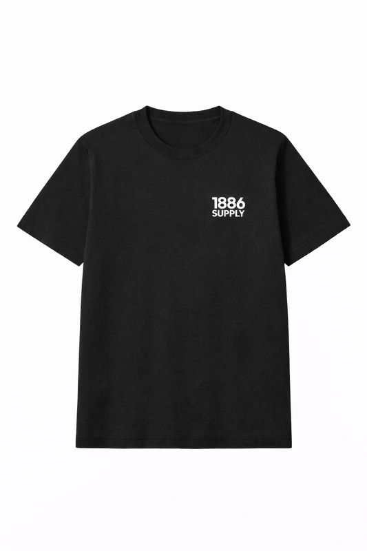 BUILT ON BELIEF T-SHIRT — BLACK