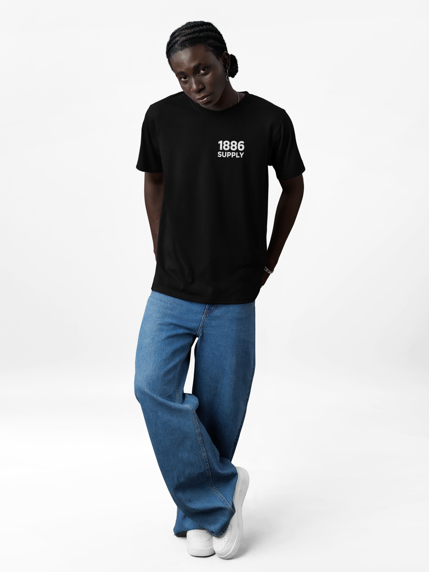 BUILT ON BELIEF T-SHIRT — BLACK